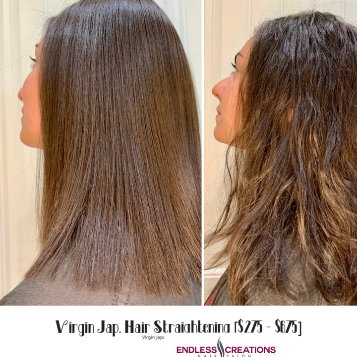 JAPANESE HAIR STRAIGHTENING RETOUCH | TWEEN (AGES: 9-15) - $300+