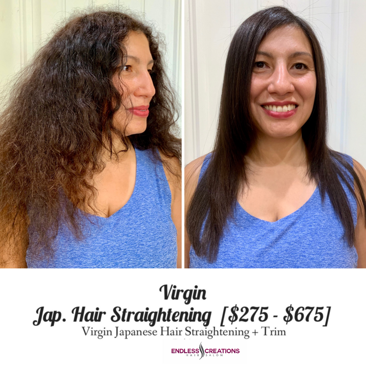 JAPANESE HAIR STRAIGHTENING RETOUCH | TWEEN (AGES: 9-15) - $300+
