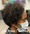 FIRST VISIT SILK PRESS STANDARD | ADULT - $100+