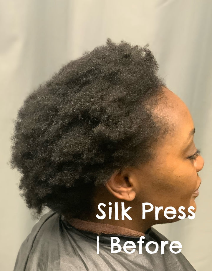 FIRST VISIT SILK PRESS STANDARD | ADULT - $100+
