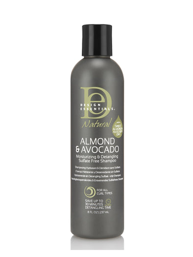 ALMOND & AVOCADO MOISTURIZING & DETANGLING SULFATE-FREE SHAMPOO