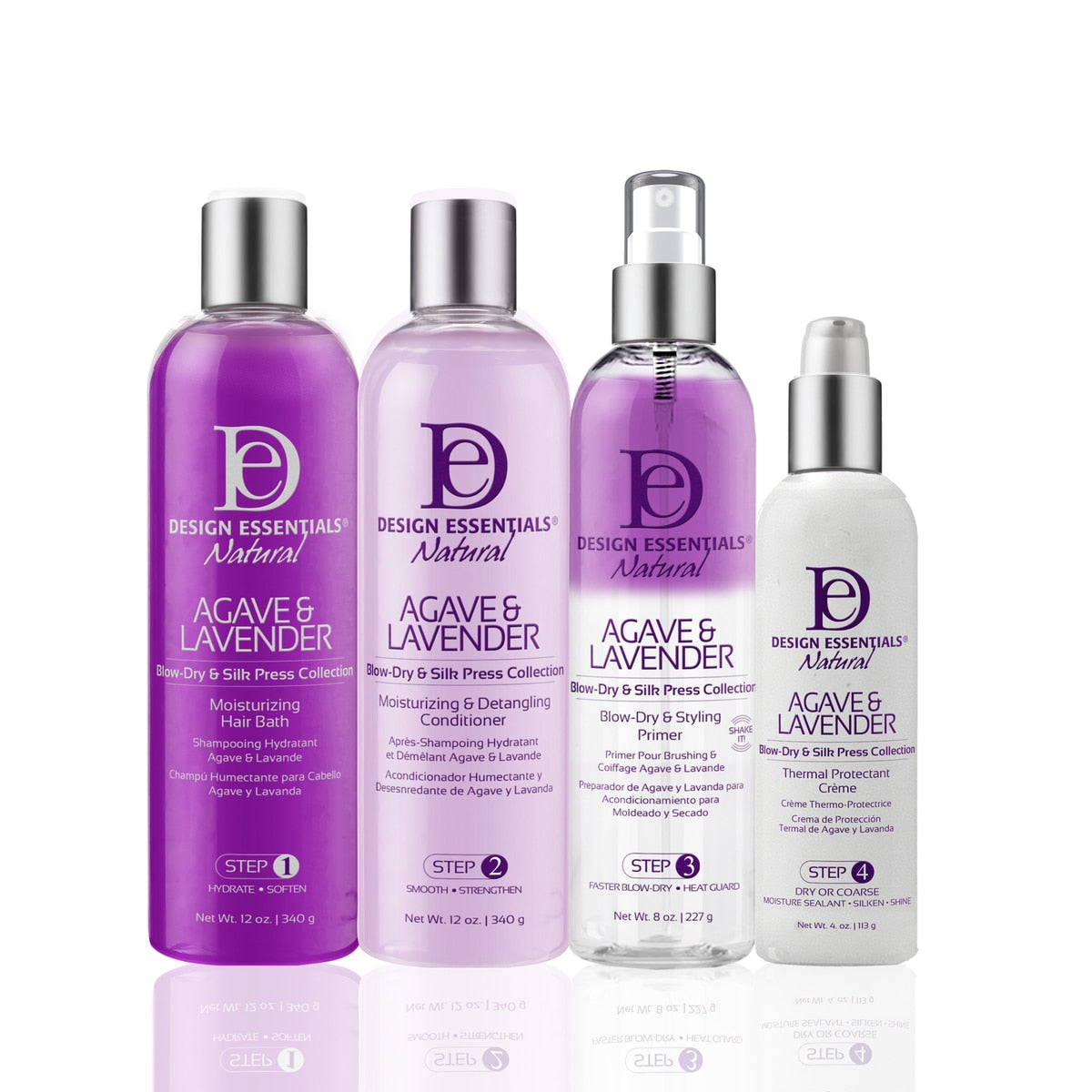 AGAVE LAVENDER BLOW DRY SILK PRESS COLLECTION