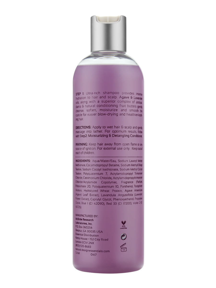 AGAVE &amp; LAVENDER MOISTURIZING HAIR BATH
