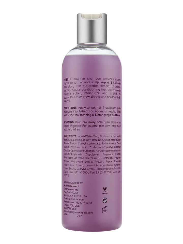 AGAVE &amp; LAVENDER MOISTURIZING HAIR BATH