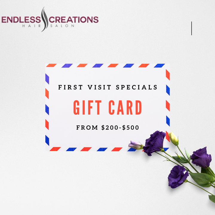 FIRST VISIT SPECIALS GIFT CARD