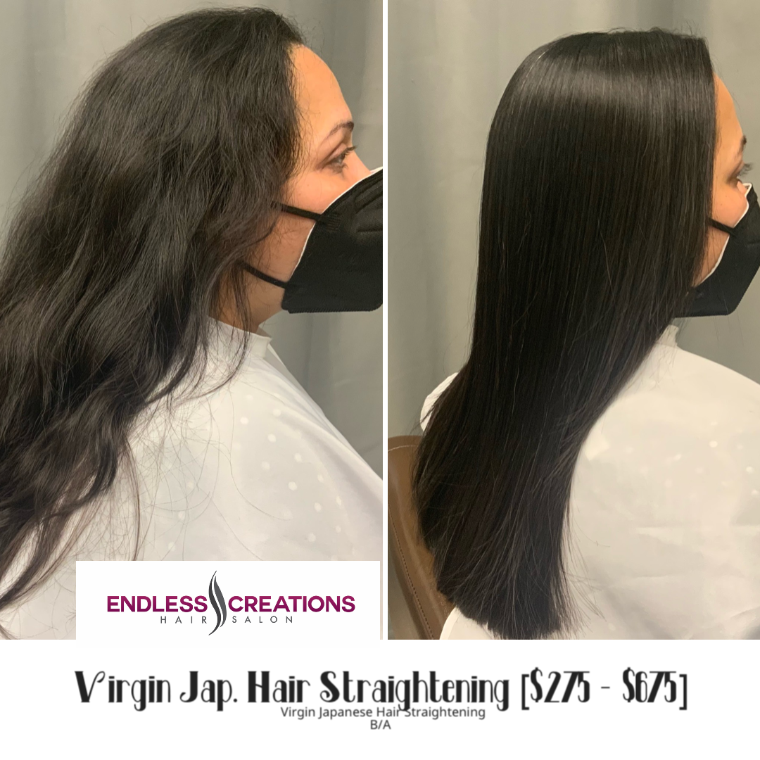 JAPANESE HAIR STRAIGHTENING | WHOLE HEAD TWEEN - $325+
