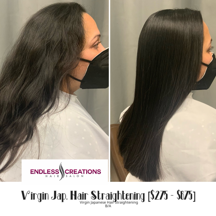 JAPANESE HAIR STRAIGHTENING | WHOLE HEAD TWEEN - $325+
