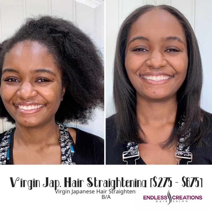 JAPANESE HAIR STRAIGHTENING | WHOLE HEAD TWEEN - $325+