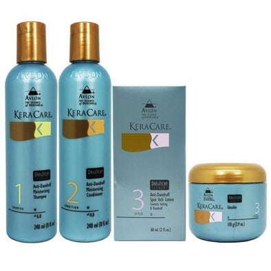DRY & ITCHY SCALP 4 PC SET By Kera Care Brand