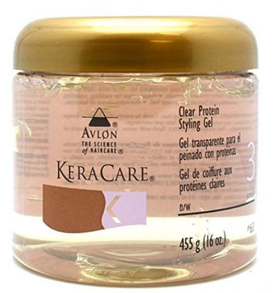  CLEAR PROTEIN STYLING GEL By Kera Care Brand